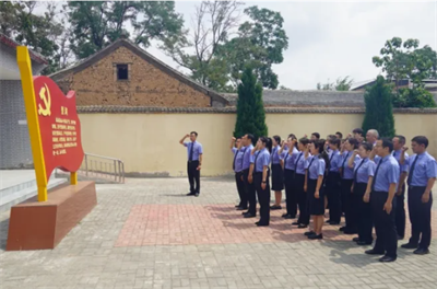 【红色洗礼践初心】孟津区检察院党员干警赴小浪底镇庙护村红色教育基地参观学习